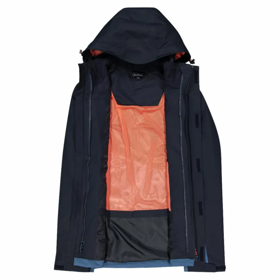 Giacca da uomo 3 in una con pile interno staccabile
