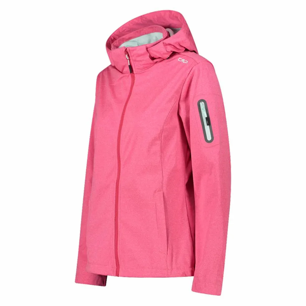 Giacca donna in Light Softshell Melange
