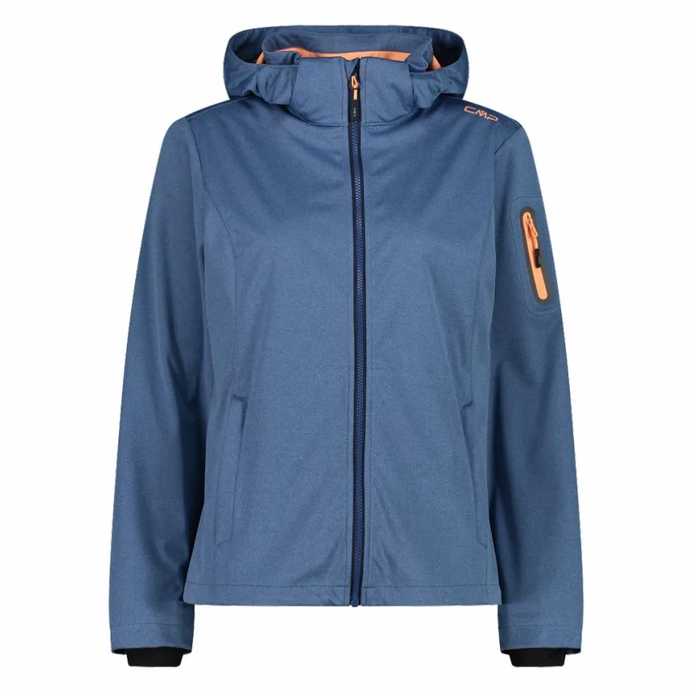Giacca donna in Light Softshell Melange