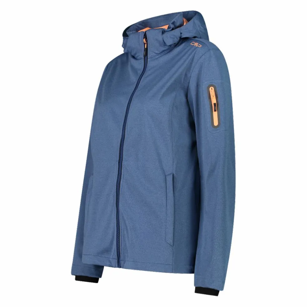 Giacca donna in Light Softshell Melange