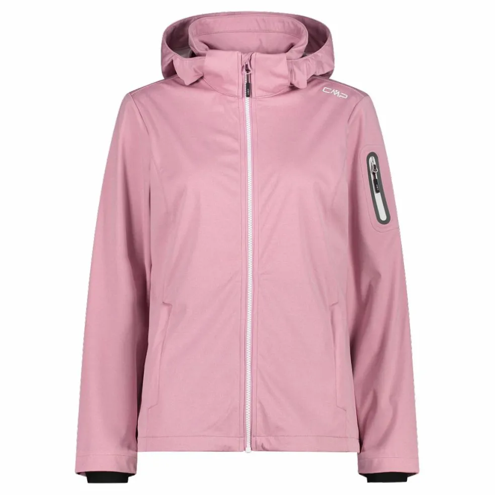 Giacca donna in Light Softshell Melange