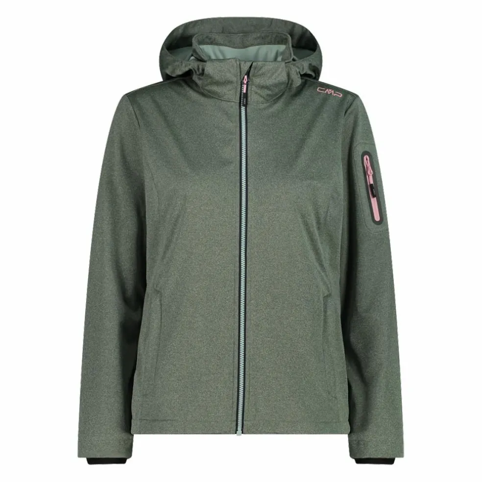 Giacca donna in Light Softshell Melange