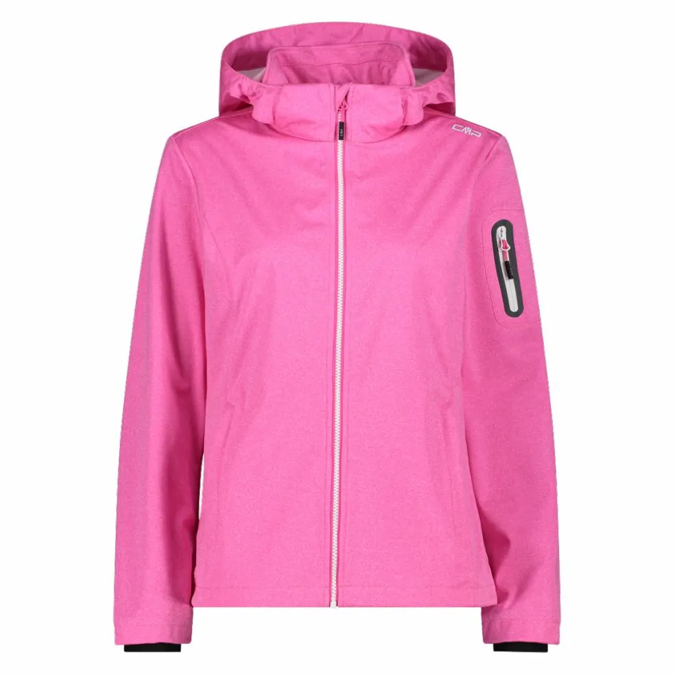 Giacca donna in Light Softshell Melange