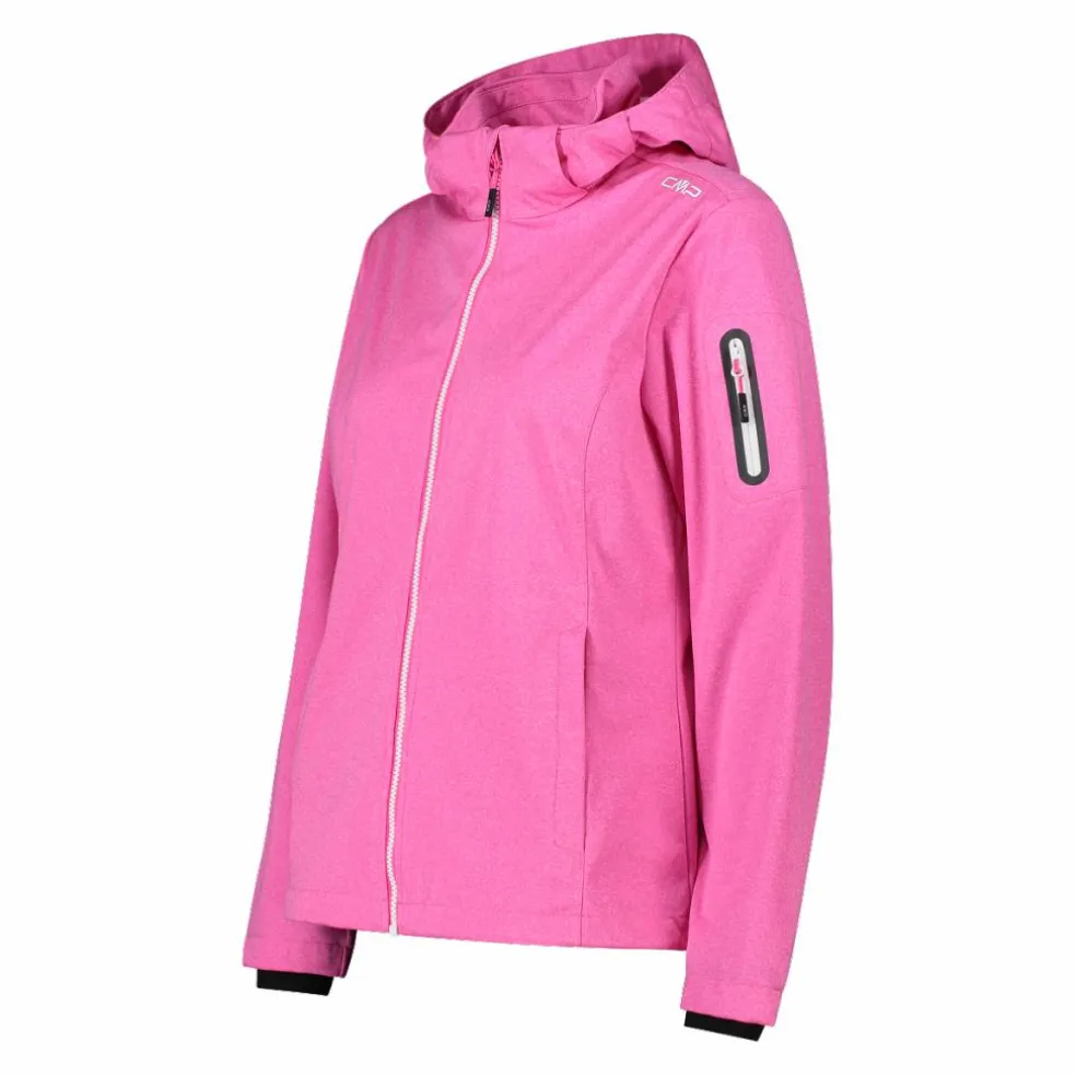 Giacca donna in Light Softshell Melange