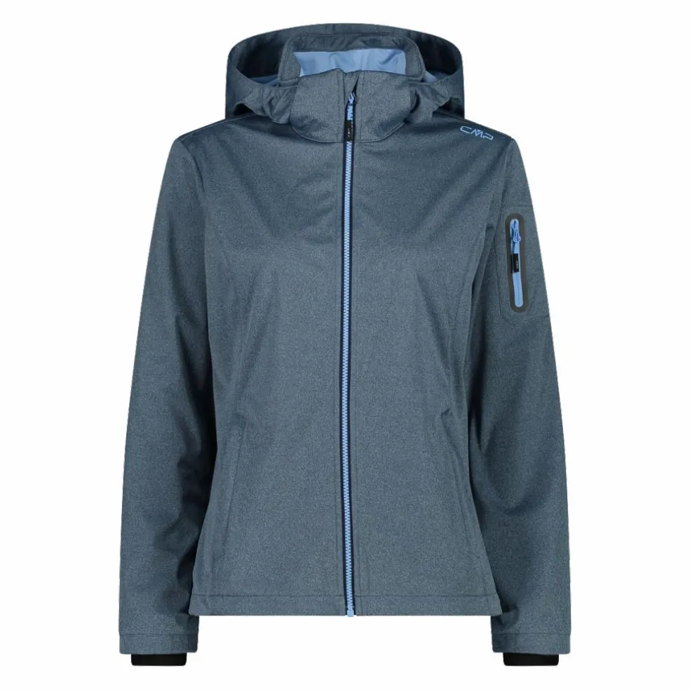 Giacca donna in Light Softshell Melange