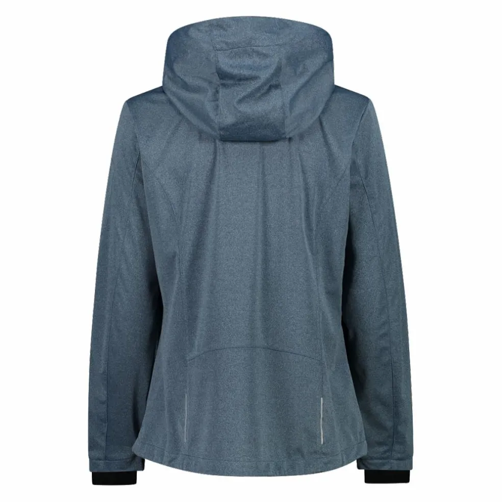 Giacca donna in Light Softshell Melange