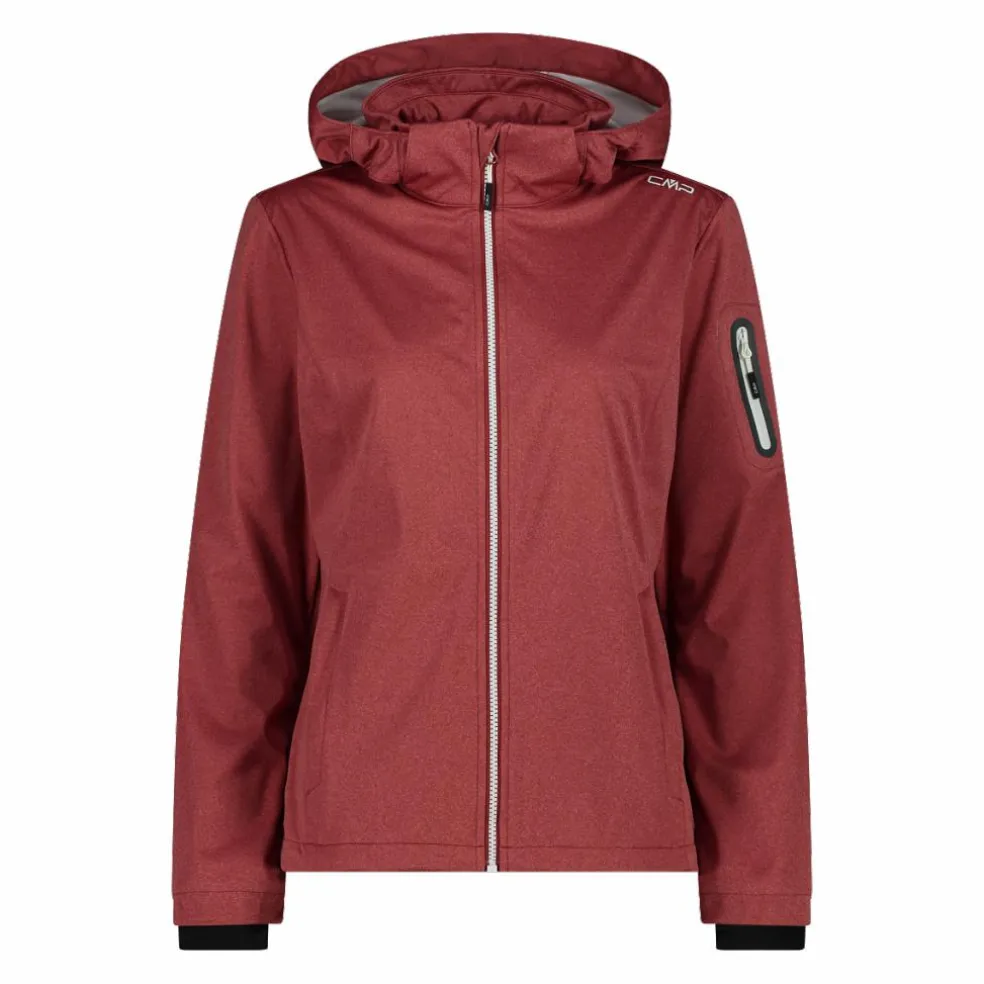 Giacca donna in Light Softshell Melange
