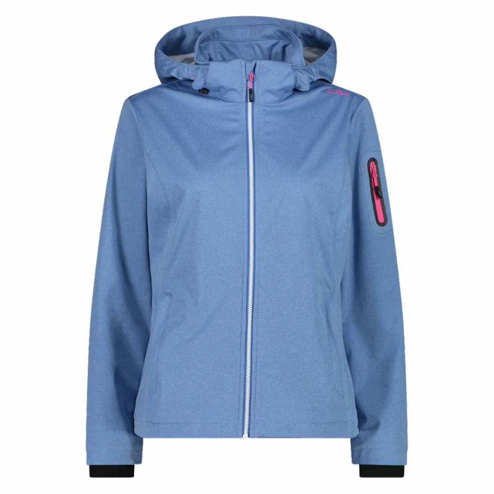 Giacca donna in Light Softshell Melange