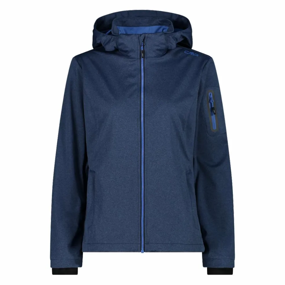 Giacca donna in Light Softshell Melange