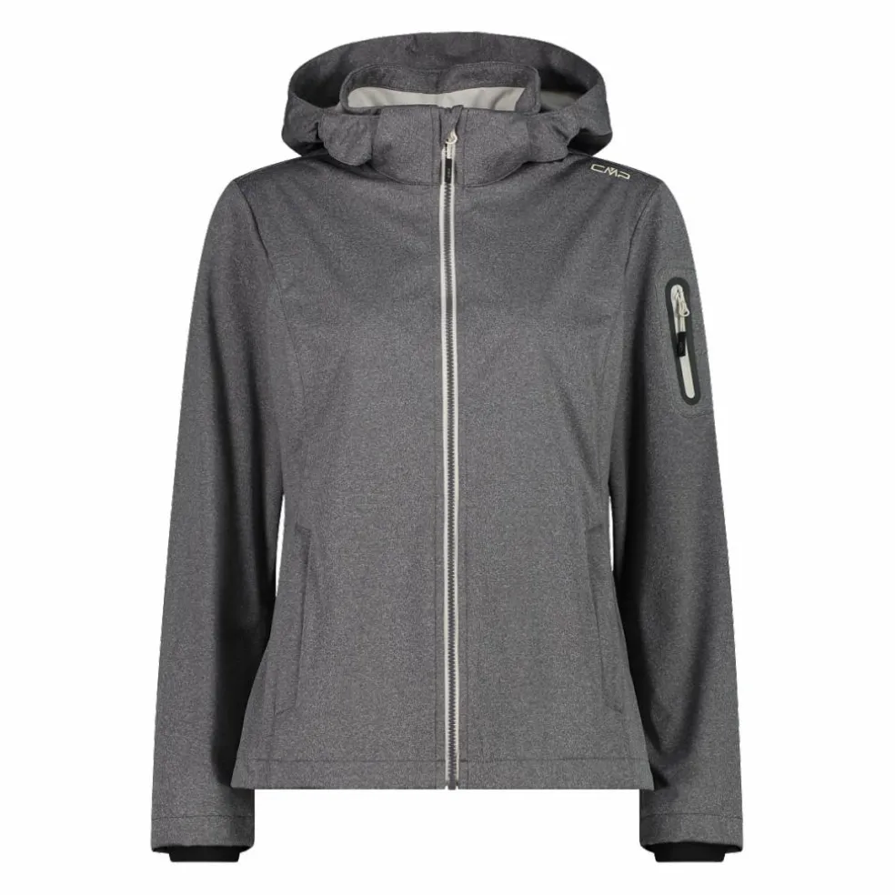 Giacca donna in Light Softshell Melange
