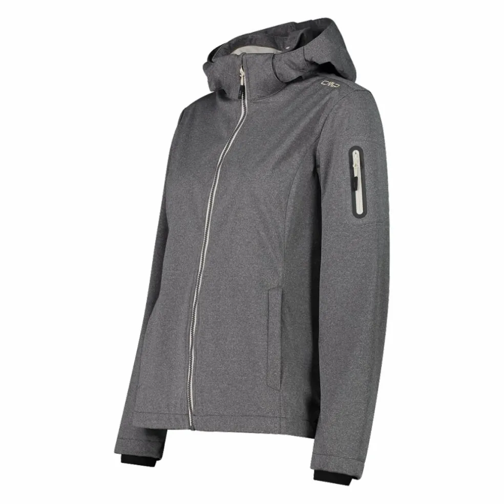 Giacca donna in Light Softshell Melange