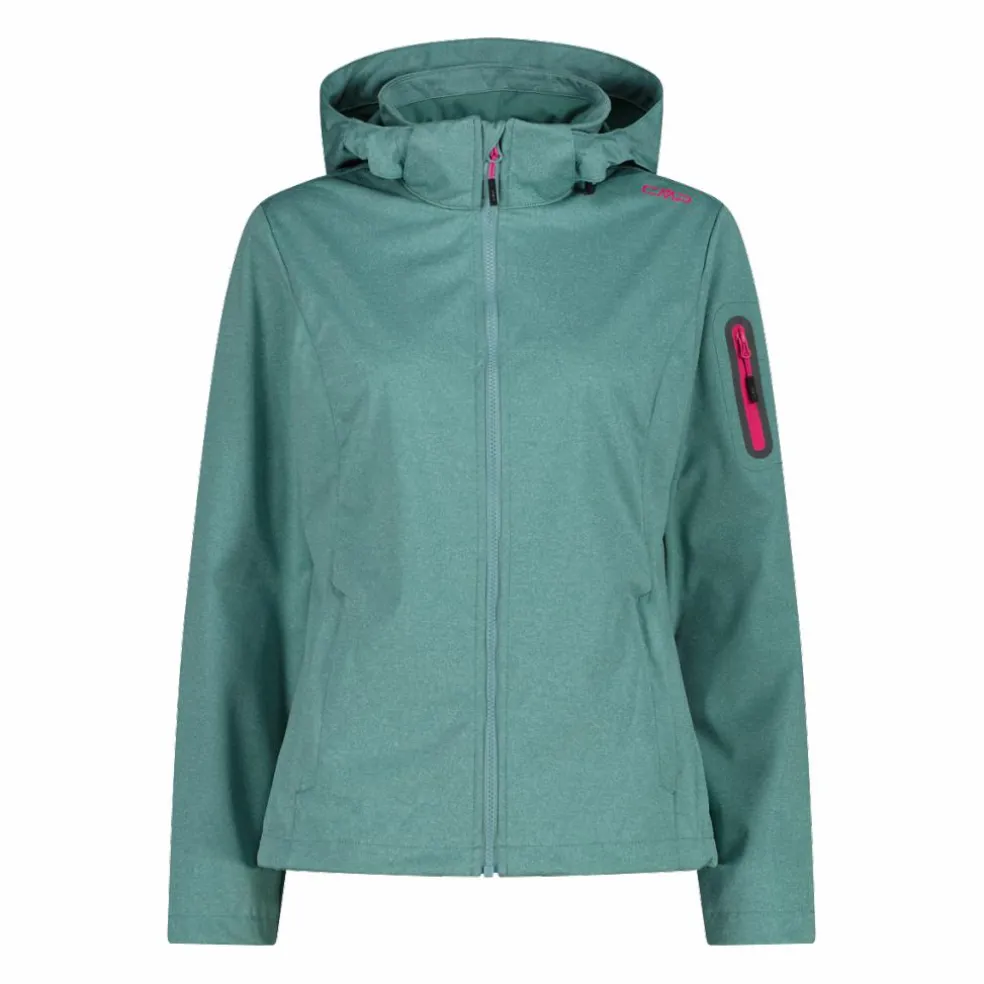 Giacca donna in Light Softshell Melange