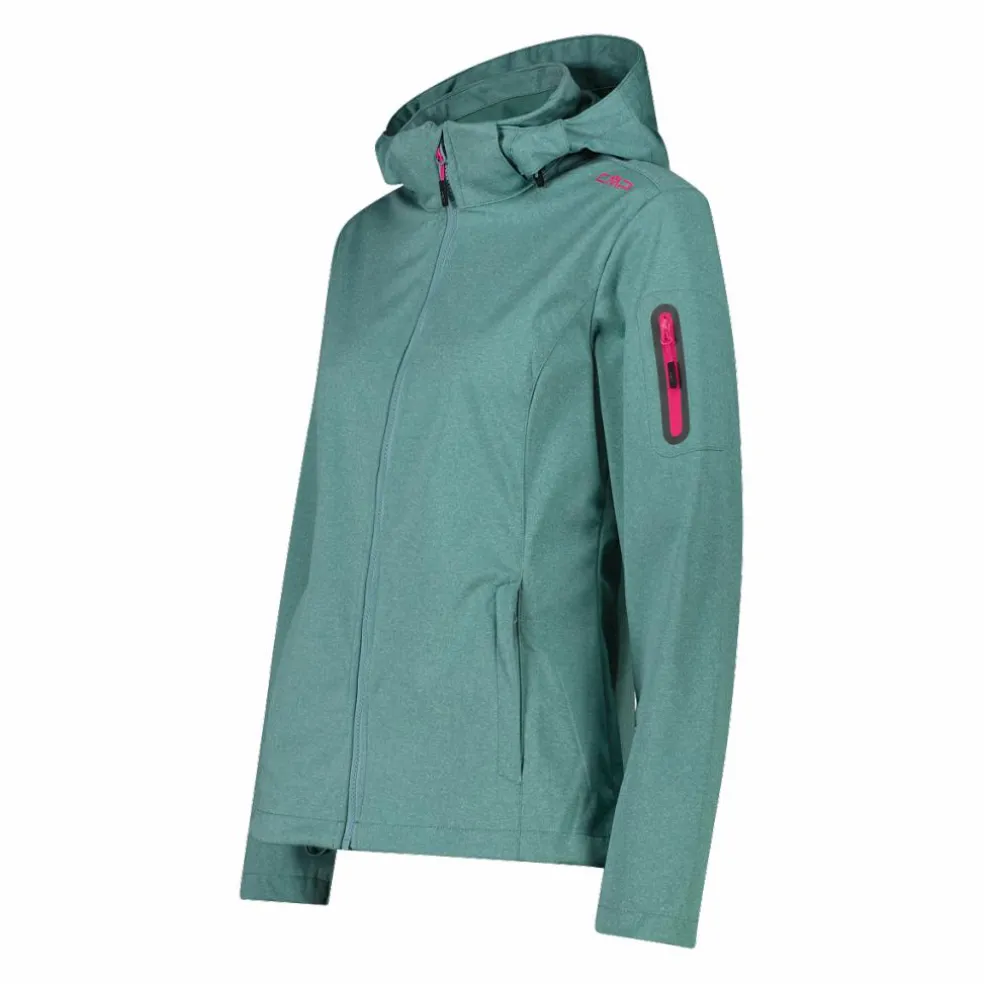Giacca donna in Light Softshell Melange