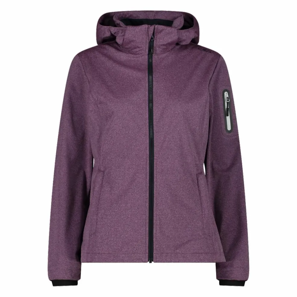Giacca donna in Light Softshell Melange