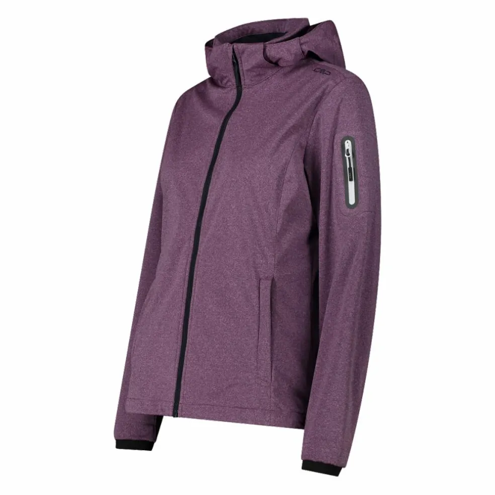 Giacca donna in Light Softshell Melange