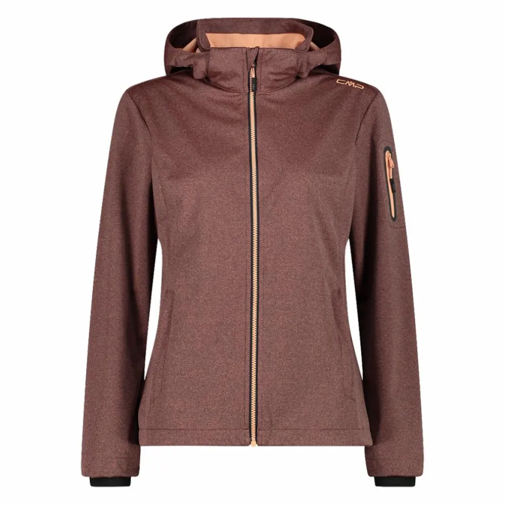 Giacca donna in Light Softshell Melange