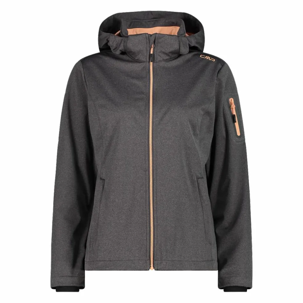 Giacca donna in Light Softshell Melange