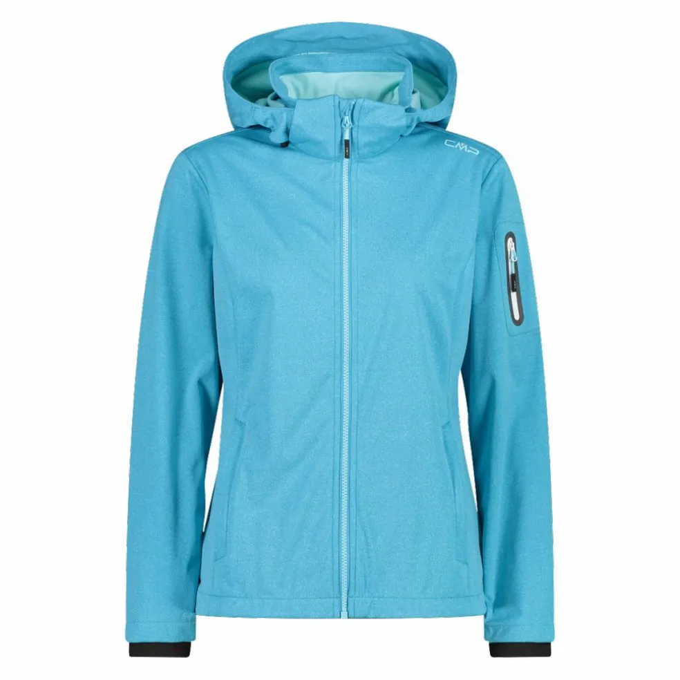 Giacca donna in Light Softshell Melange