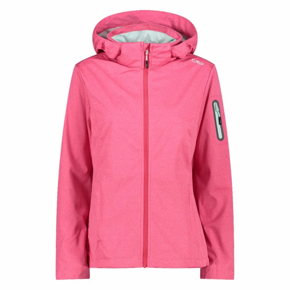Giacca donna in Light Softshell Melange