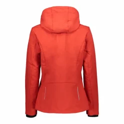 Giacca donna in Softshell con cappuccio staccabile