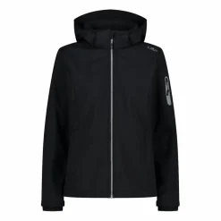 Giacca donna in Softshell con cappuccio staccabile