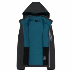 Giacca donna in Softshell con cappuccio staccabile