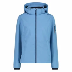 Giacca donna in Softshell con cappuccio staccabile