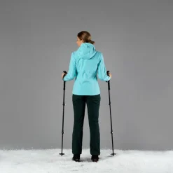 Giacca donna in Softshell con cappuccio staccabile