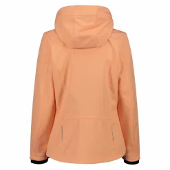 Giacca donna in Softshell con cappuccio staccabile