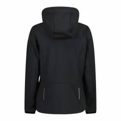 Giacca donna in Softshell con cappuccio staccabile