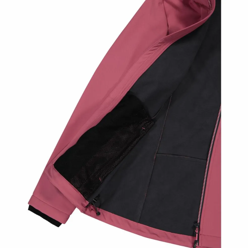 Giacca donna in Softshell con cappuccio staccabile
