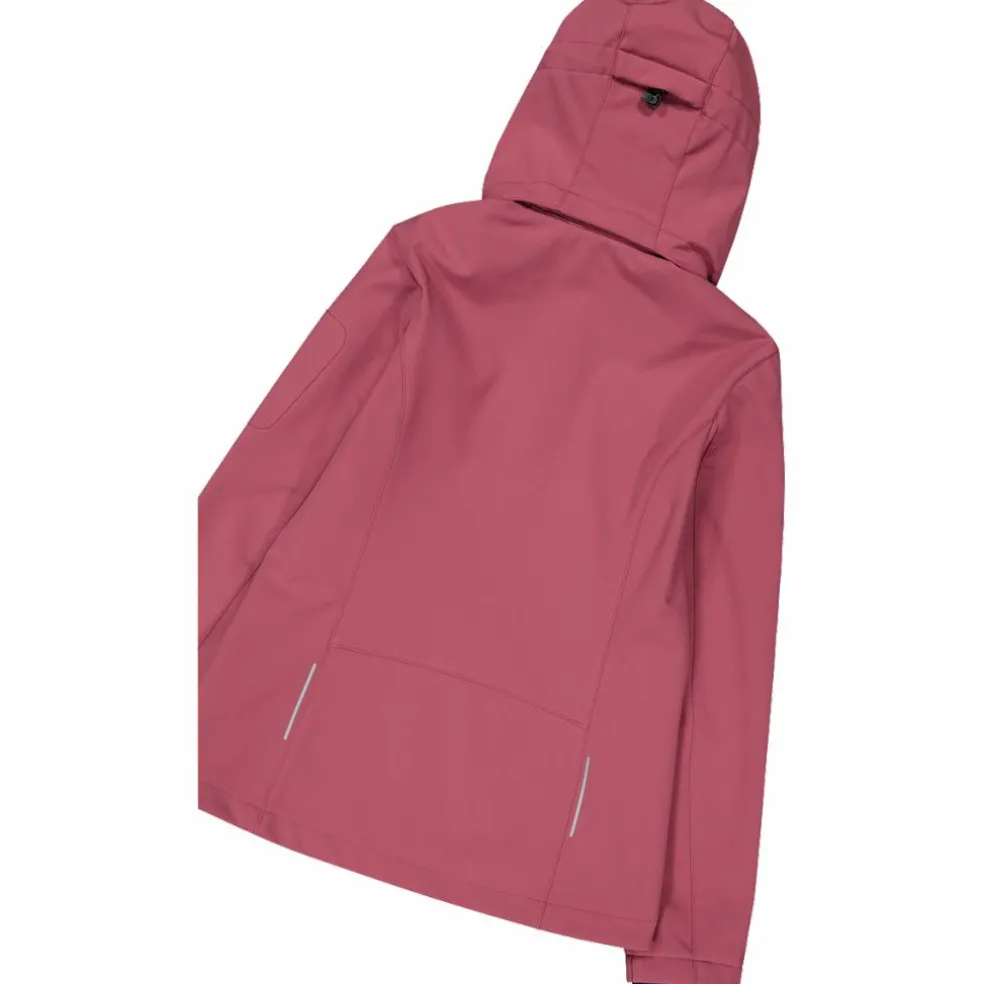 Giacca donna in Softshell con cappuccio staccabile