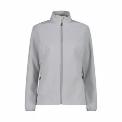 Giacca donna in softshell con dettagli reflective