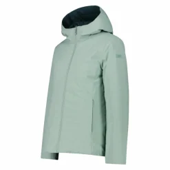 Giacca double face con cappuccio da donna