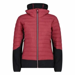 Giacca ibrida donna imbottita Unlimitech con PrimaLoft® Black ThermoPlume con cappuccio