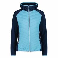 Giacca ibrida imbottita con cappuccio da donna Unlimitech