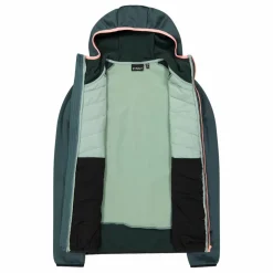 Giacca ibrida imbottita con cappuccio da donna Unlimitech