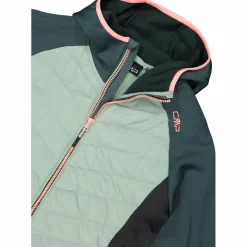 Giacca ibrida imbottita con cappuccio da donna Unlimitech