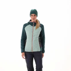 Giacca ibrida imbottita con cappuccio da donna Unlimitech
