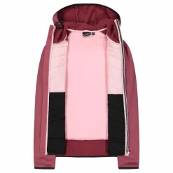 Giacca ibrida imbottita con cappuccio da donna Unlimitech