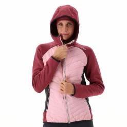 Giacca ibrida imbottita con cappuccio da donna Unlimitech
