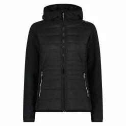 Giacca ibrida in pile knit tech da donna
