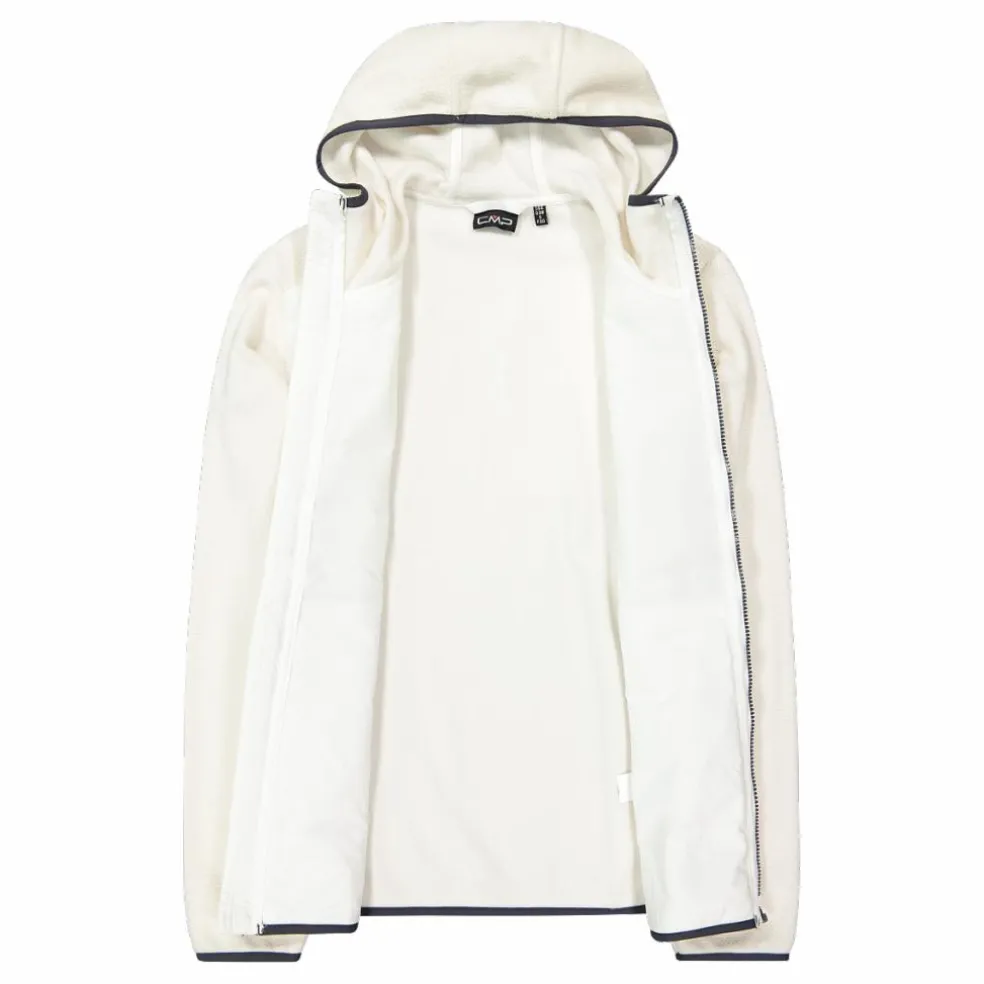 Giacca ibrida in pile knit tech da donna