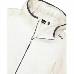 Giacca ibrida in pile knit tech da donna