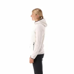 Giacca ibrida in pile knit tech da donna