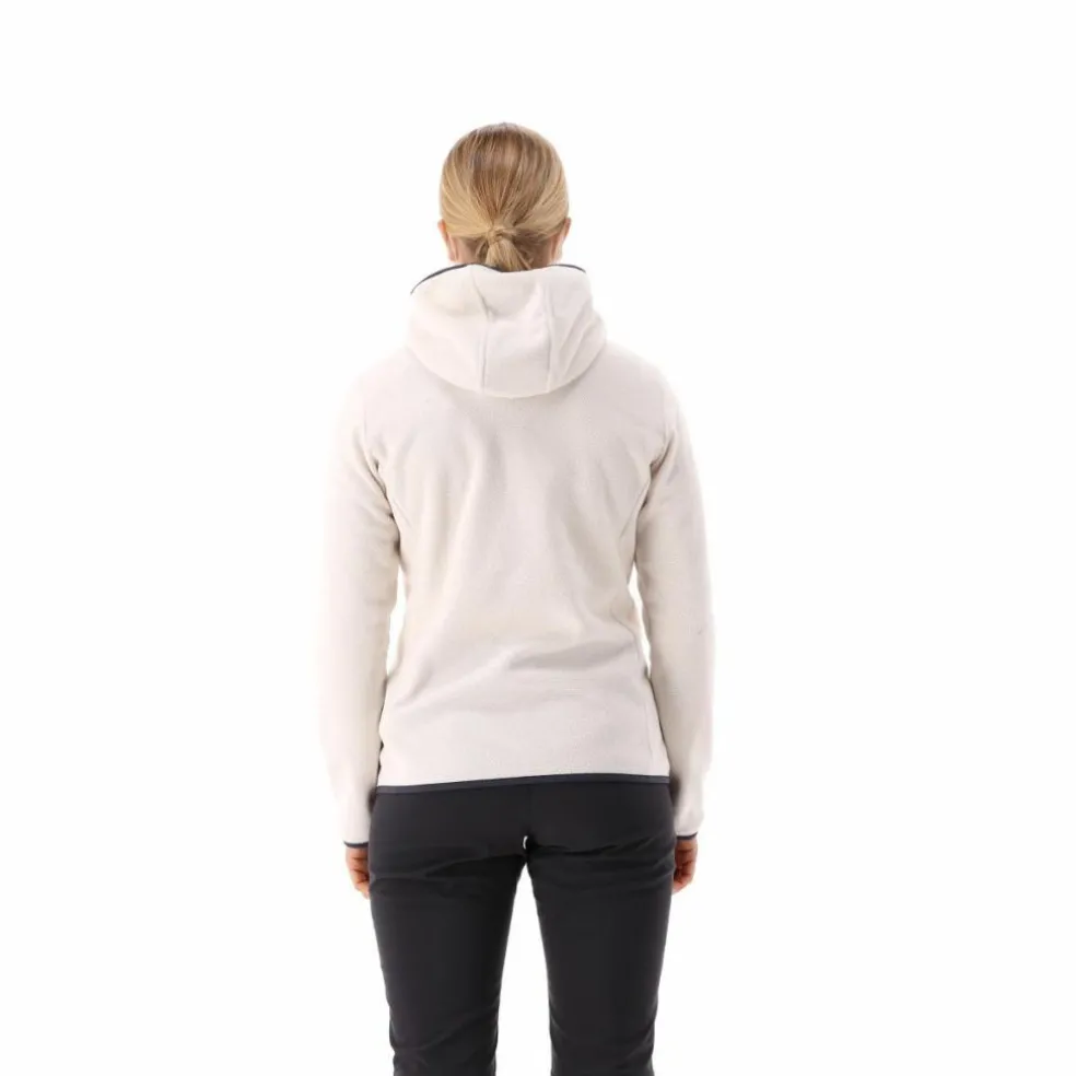 Giacca ibrida in pile knit tech da donna