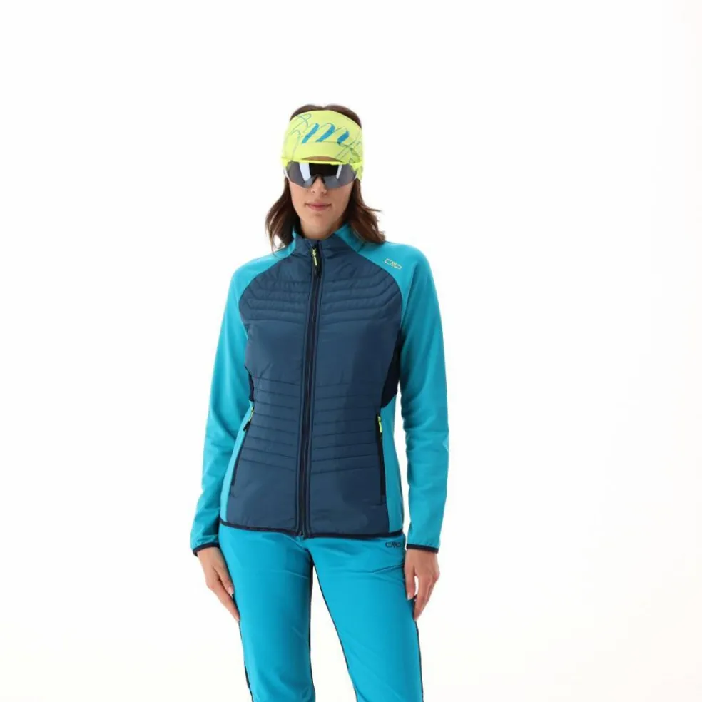 Giacca Ibrida Unlimitech in Stretch Performance da Donna