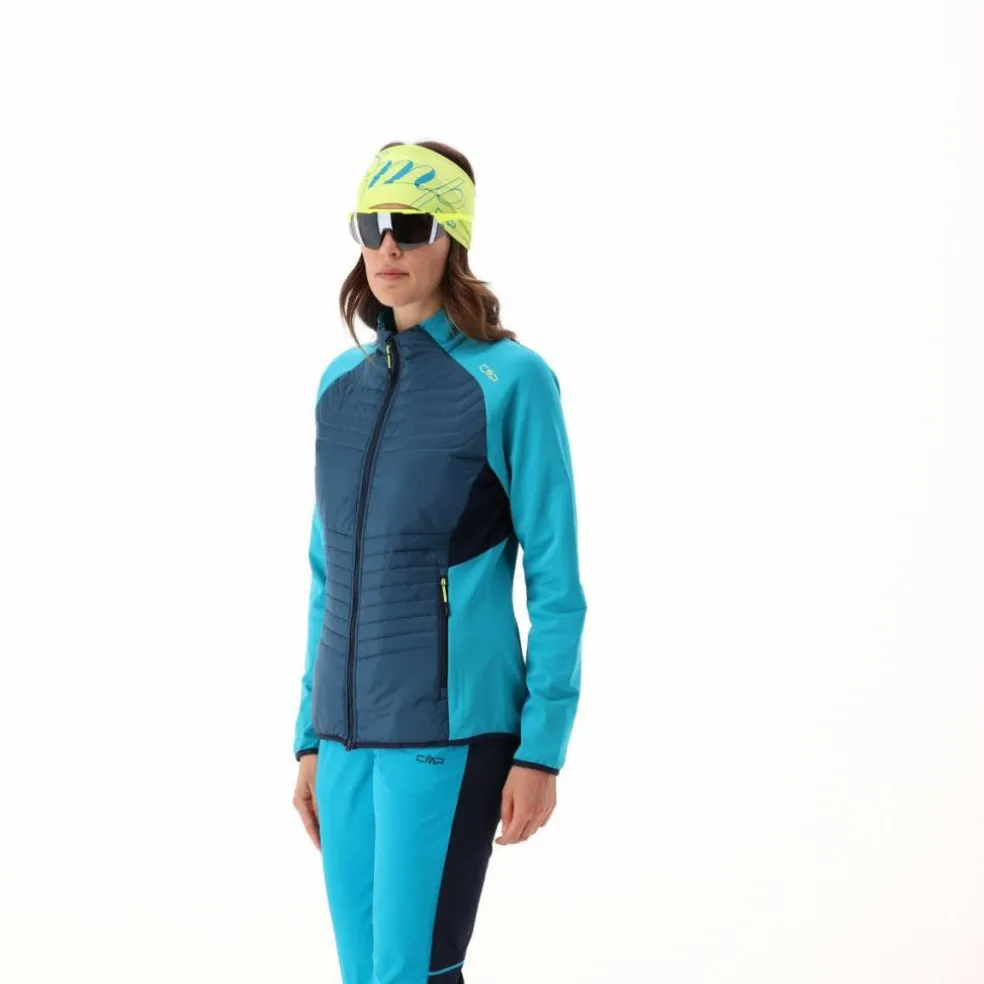 Giacca Ibrida Unlimitech in Stretch Performance da Donna