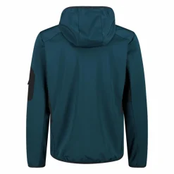 Giacca Ibrida Unlimitech in Stretch Performance con cappuccio da Uomo