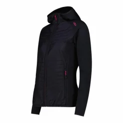 Giacca Ibrida Unlimitech in Stretch Performance con cappuccio da Donna